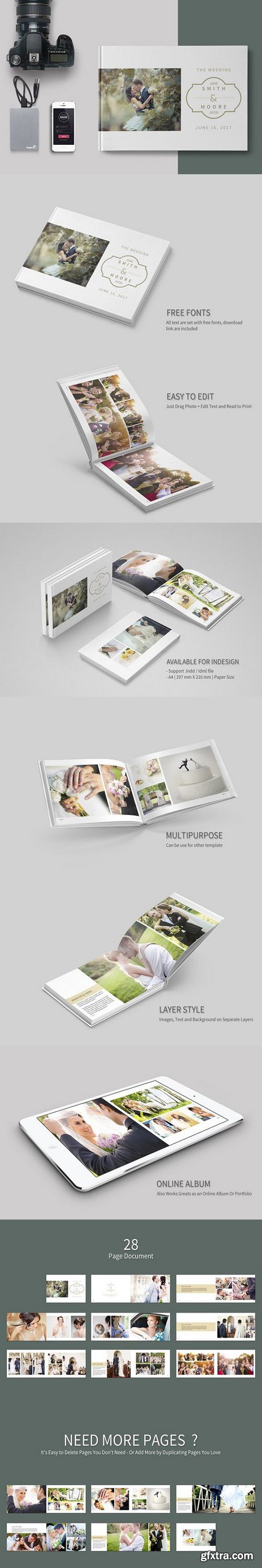 CM - Wedding Album Template 1199894