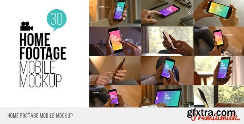 Videohive Home Footage Mobile Mockup 19169905