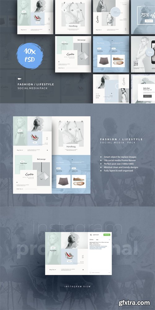 Fashion / Lifestyle Social Media Pack