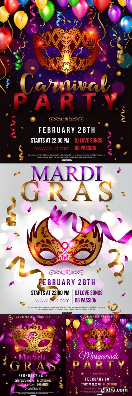 Masquerade Party Flyer