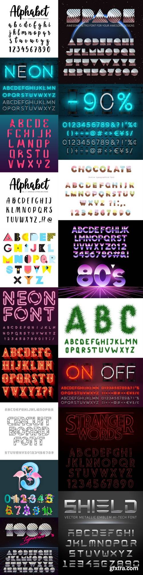 Alphabet Vector Font 7