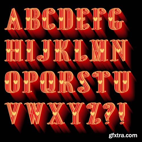 Alphabet Vector Font 7