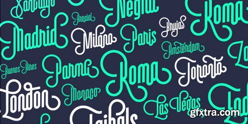 Vinyle Font Family $75