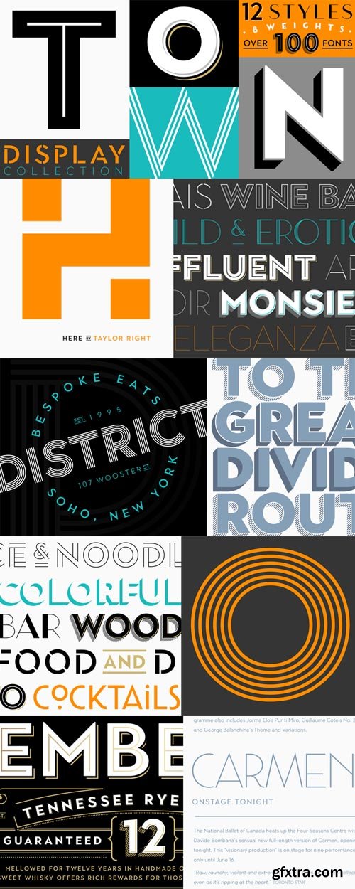 Town Font Family $595