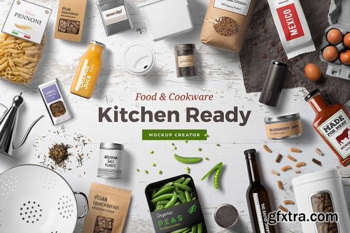 Kitchen Ready Mockup Vol. 5