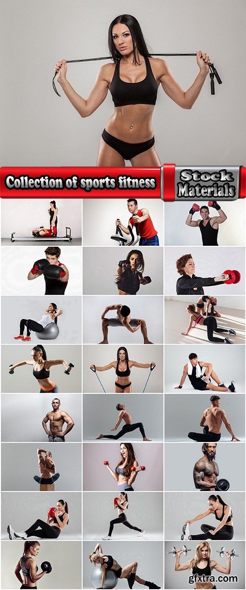 Collection of sports fitness exercise body workout sport equipment 25 HQ Jpeg