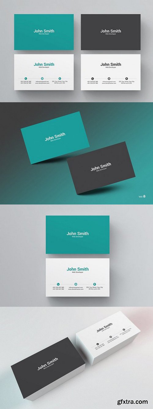 CM - Clean Business Card 984245