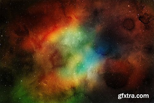 Watercolor Space Backgrounds