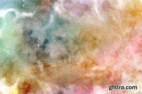 Watercolor Space Backgrounds