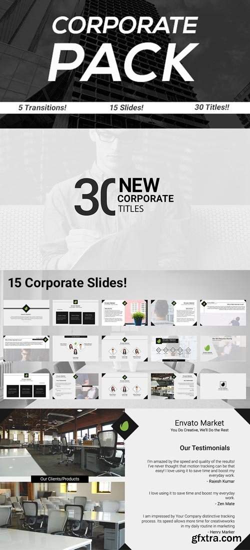 Videohive - 50 Corporate Pack! - Full Video Package - 19276283