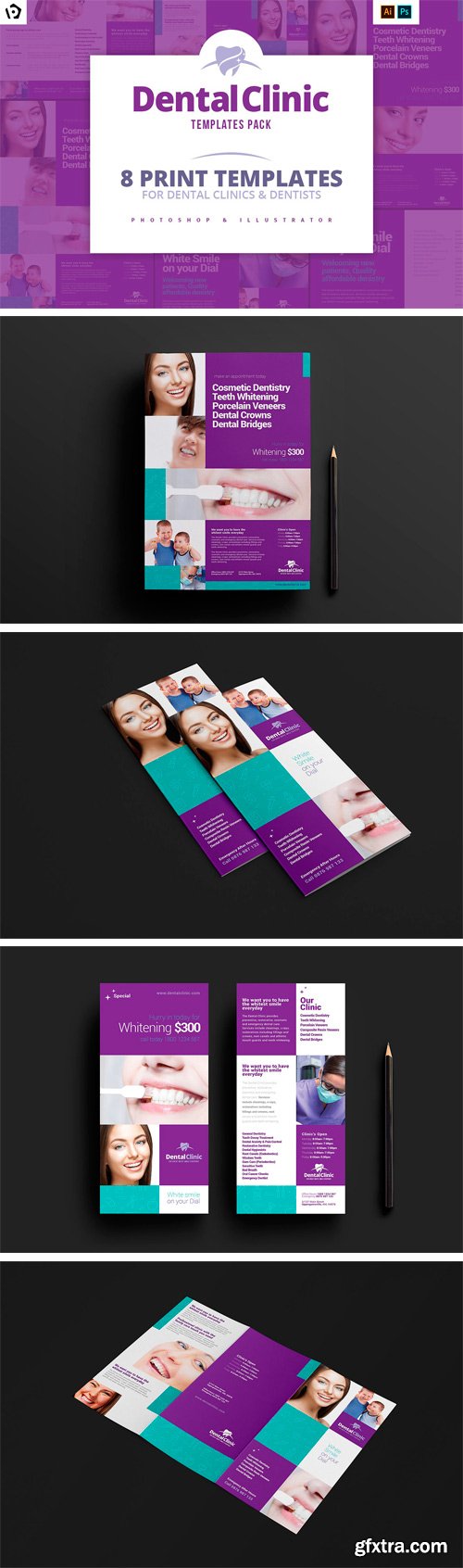 CM 1186062 - Dental Clinic Templates Pack