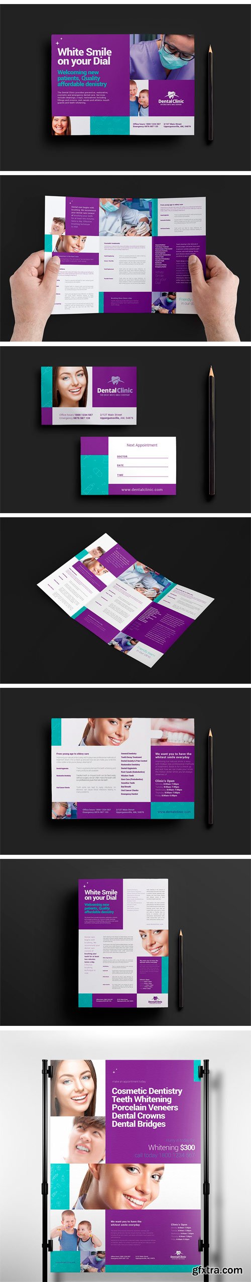 CM 1186062 - Dental Clinic Templates Pack