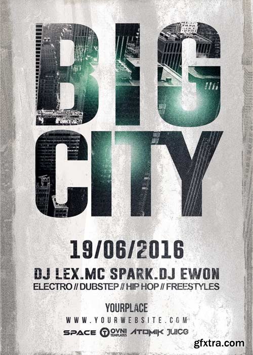 Big City V3 Flyer Template