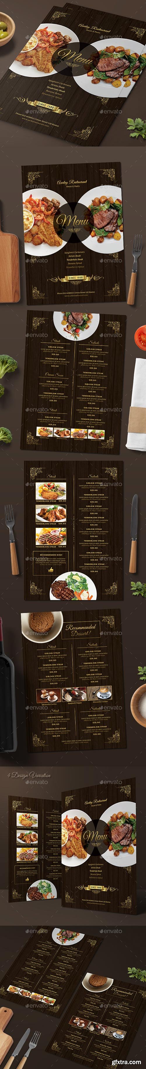 GraphicRiver - Elegant Restaurant Menu 18590107