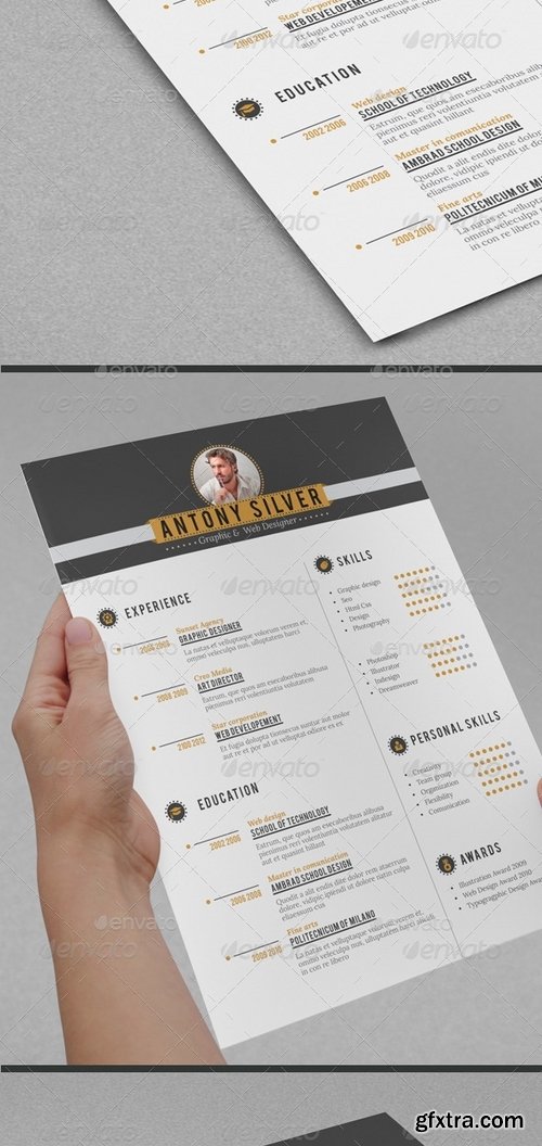 GraphicRiver - Professional Resume 7422323