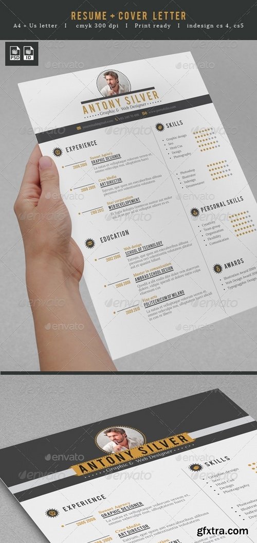 GraphicRiver - Professional Resume 7422323