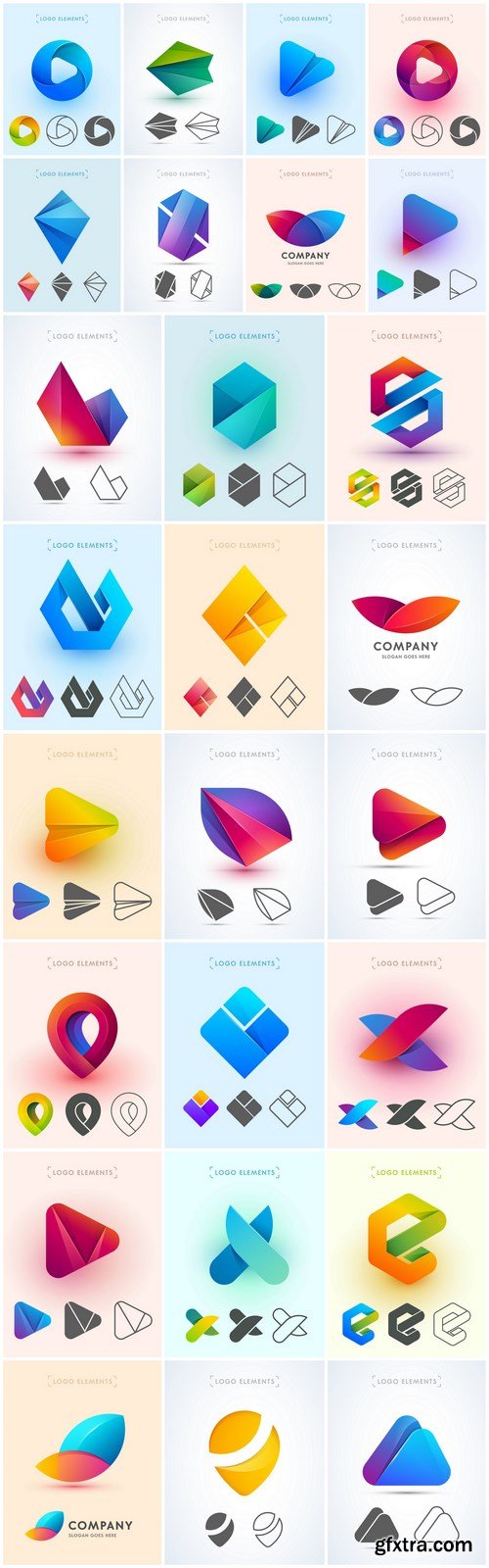 Logo Design Elements - 26 Vector