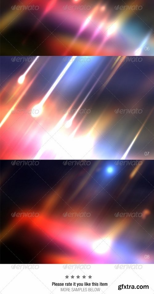 GraphicRiver - Meteor Shower Backgrounds 6965906