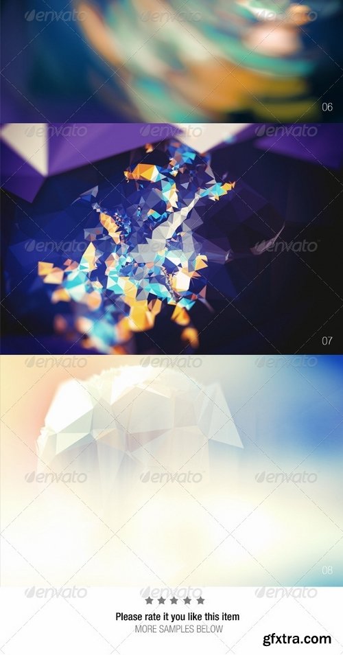 GraphicRiver - Abstract Triangle Geometrical Background V3 7905689