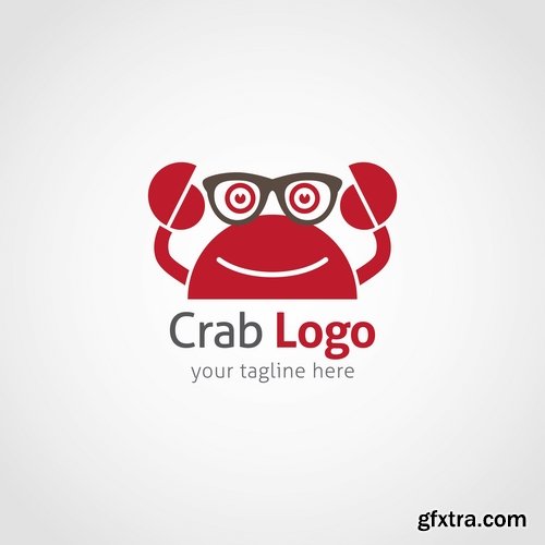 Collection logo icon web design element site 65-25 EPS