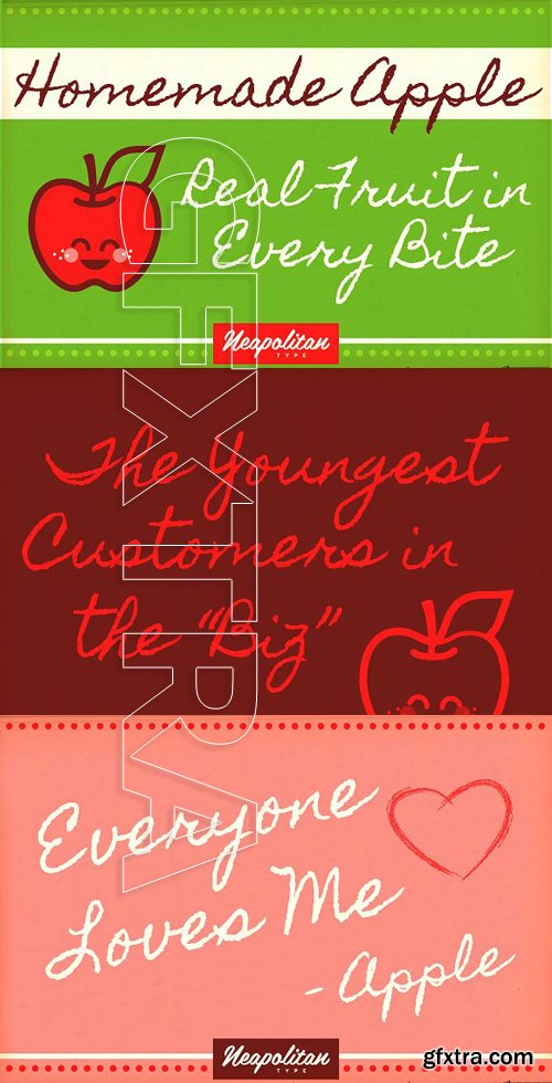 CM Homemade Apple Font Display 1222091