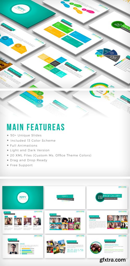 CM 1091294 - Peppy PowerPoint Template