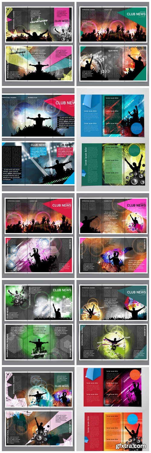 Night Club Template - 10 Vector