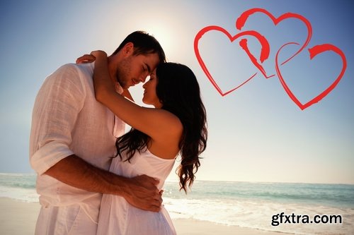 Collection holiday Valentine\'s Day couple beach sea vacation travel 25 HQ Jpeg