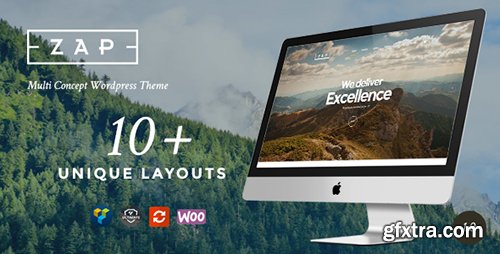 ThemeForest - ZAP v1.4.0 - Creative & Multi-Concept WordPress Theme - 14739374