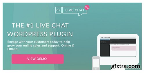 CodeCanyon - 82 Live Chat v2.2 - Customer Live Chat WordPress Plugin - 10941557