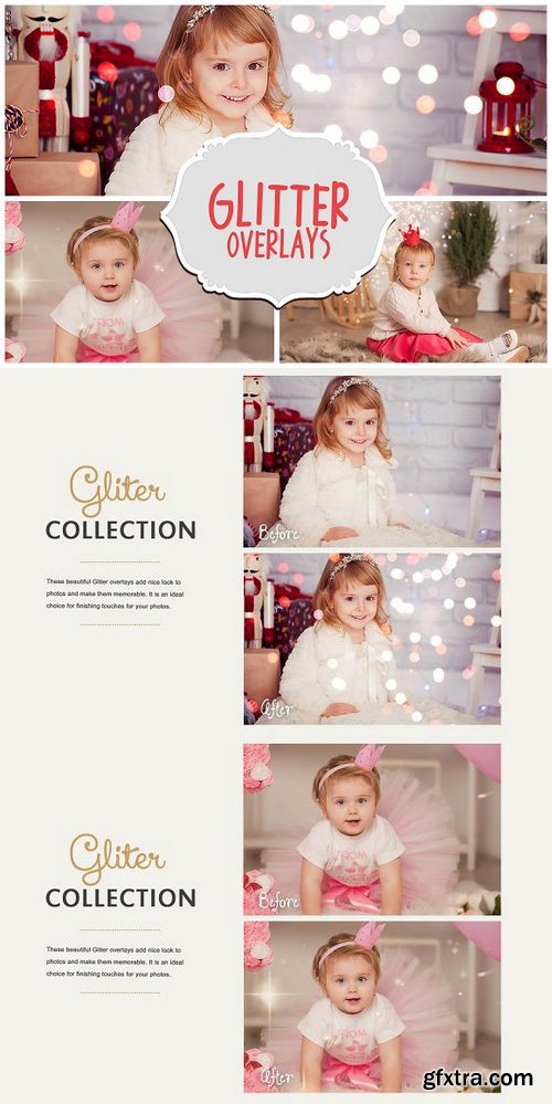 CM - Blowing Glitter Photoshop Overlay 566707