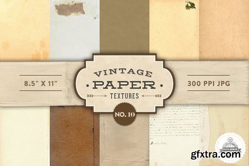 CM - Vintage Paper Textures Mega Pack 423540