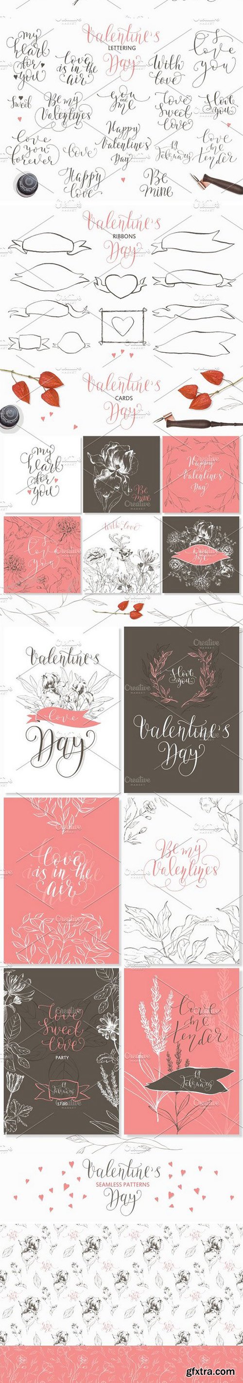 CM - Valentine,s Day.Calligraphy & Drawings 1199643