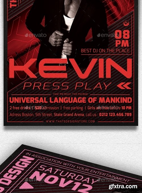 GraphicRiver - DJ Guest Flyer Template V3 9242753