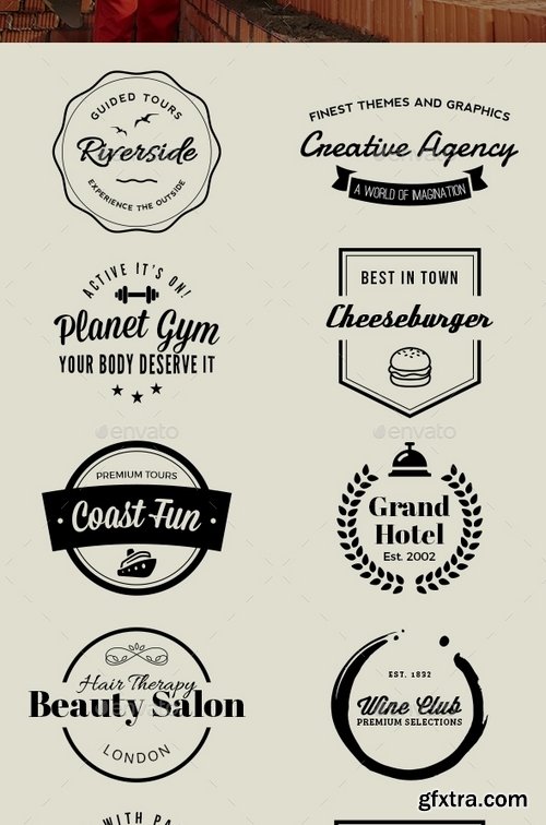 GraphicRiver - Badges and Logos 15093409