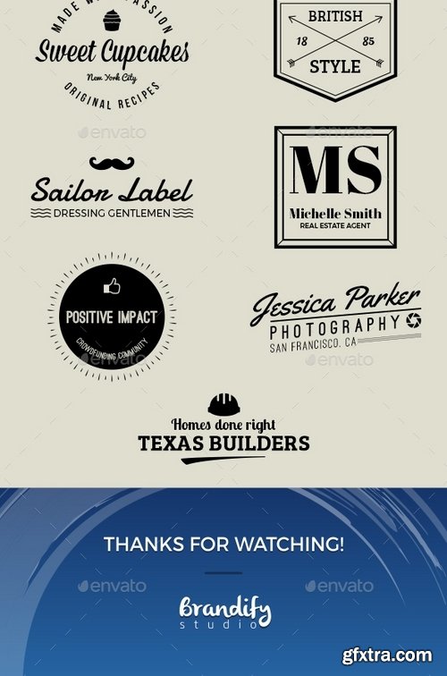 GraphicRiver - Badges and Logos 15093409