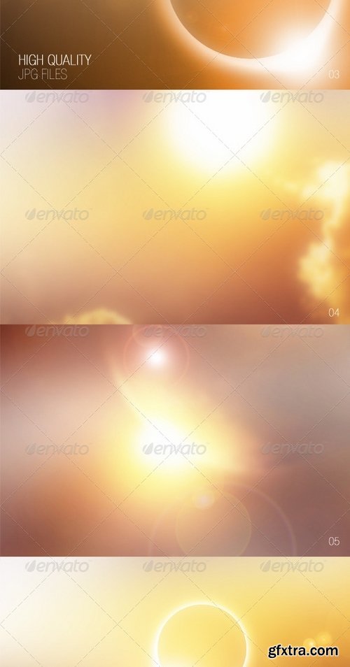 GraphicRiver - Sun Backgrounds 6973251