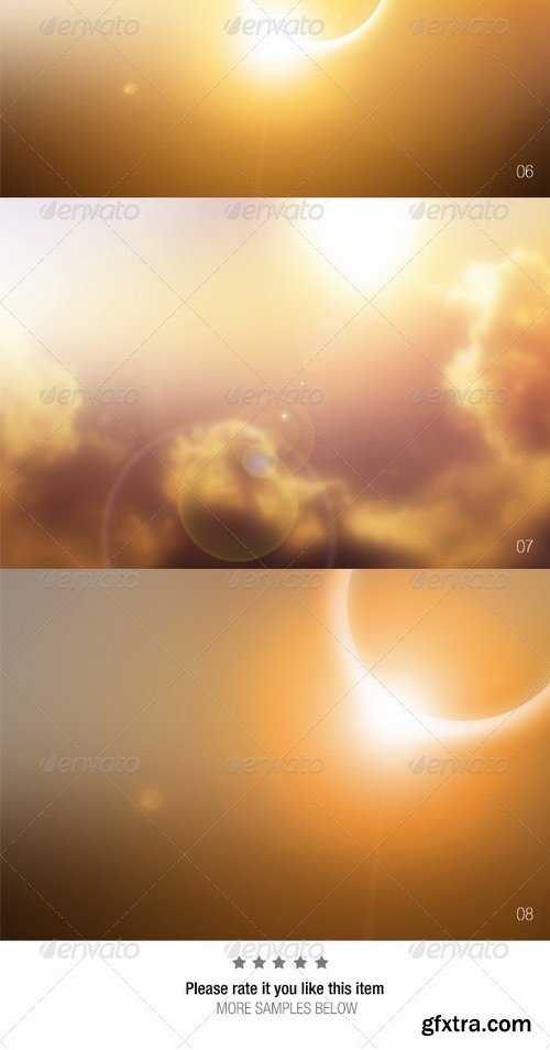 GraphicRiver - Sun Backgrounds 6973251