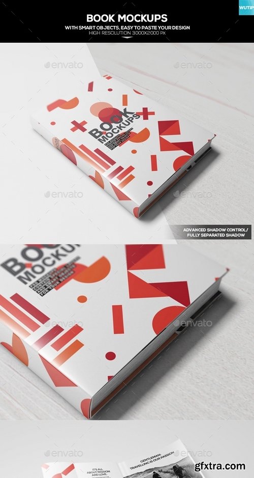 GraphicRiver - Book Mockups 19028038