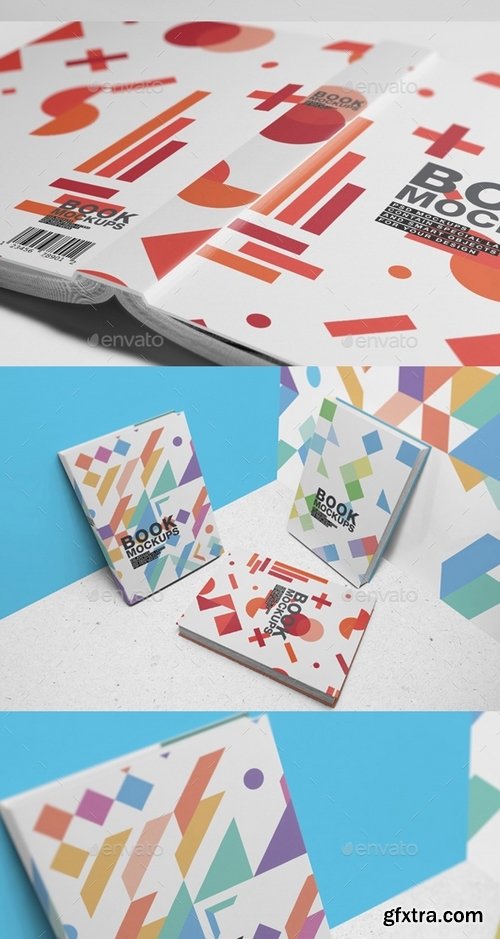 GraphicRiver - Book Mockups 19028038