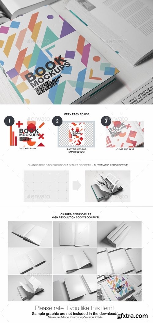 GraphicRiver - Book Mockups 02 19120898