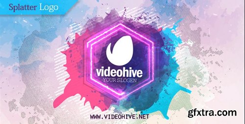 Videohive Splatter Logo 18298248