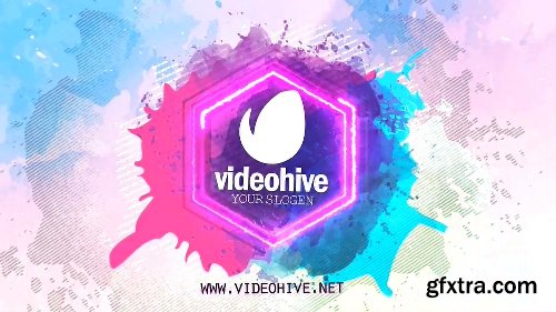 Videohive Splatter Logo 18298248