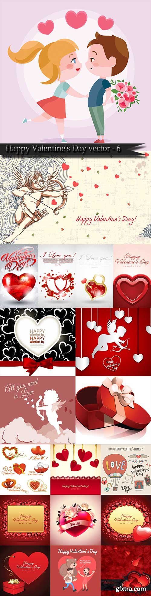 Happy Valentine's Day vector 6