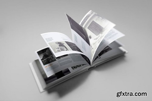 Graphicriver US Landscape Book Mockup 19260228