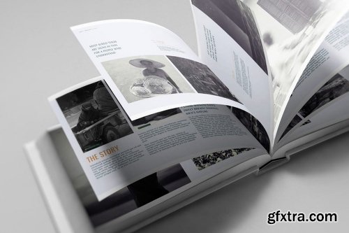 Graphicriver US Landscape Book Mockup 19260228