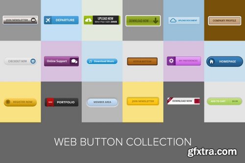 Web Button Collection