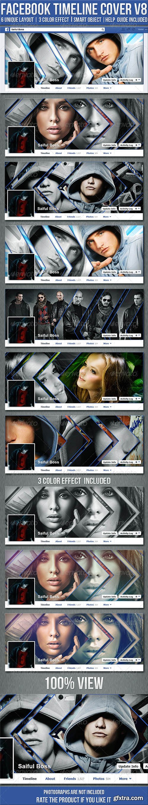 GraphicRiver FB Timeline Cover V8 5815505