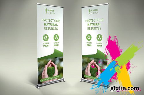 CM Green Energy Roll Up Banner 1174217