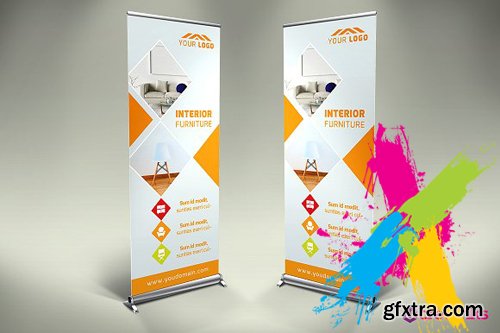 CM Furniture Roll Up Banner 1174209